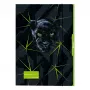 Pelikan Panther joonistuste kaust DIN A3, tugev papp, UV-kõrgläige, must pantergraafikaga, 1 tk 300004010