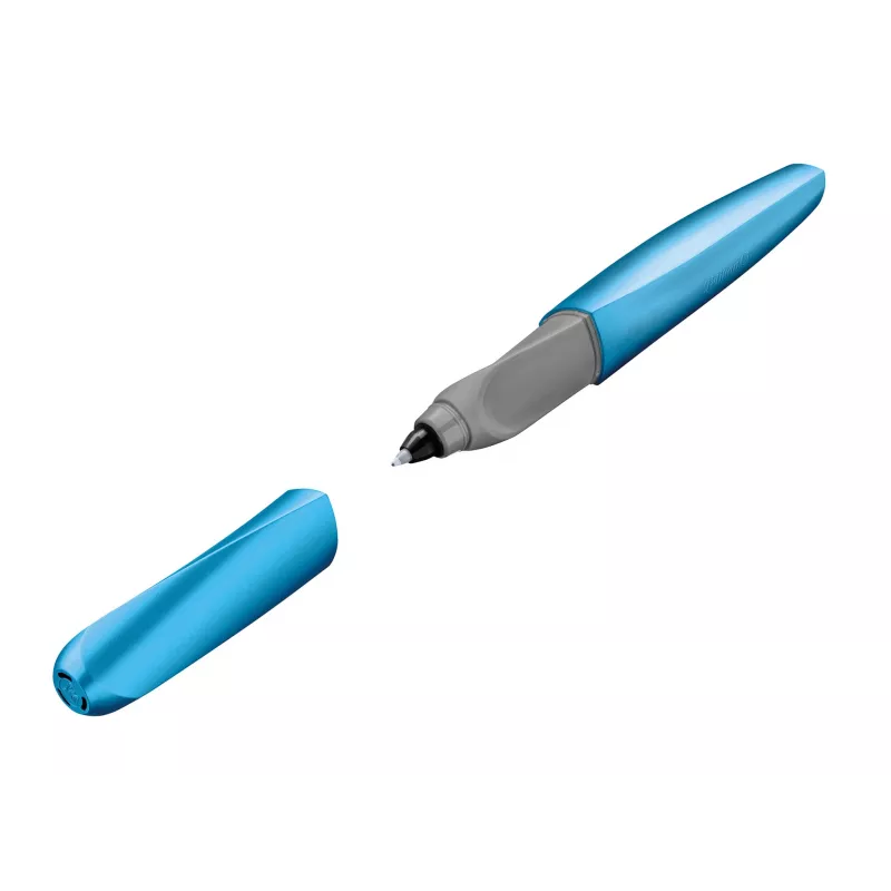 Pelikan Souverän K200 Twist-Action Kuulipastapasta - Marmorjas Sinine - Kuldne Ääris - Keskmine Ots - Täidetav - Valmistatud Saksamaal