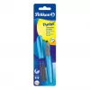 Pelikan Souverän K200 Twist-Action Kuulipastapasta - Marmorjas Sinine - Kuldne Ääris - Keskmine Ots - Täidetav - Valmistatud Saksamaal