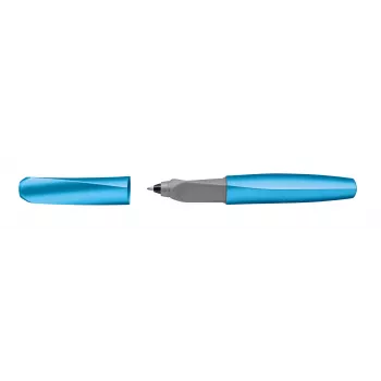 Pelikan Souverän K200 Twist-Action Kuulipastapasta - Marmorjas Sinine - Kuldne Ääris - Keskmine Ots - Täidetav - Valmistatud Saksamaal