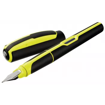 Pelikan Style Neon täitesulepea, keskmine nib, roostevaba teras, kassetttäitmine, neoonvärv 939850