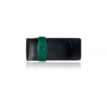 Pelikan TG32 ehtsast nahast pastakasüdamik must-roheline 924092