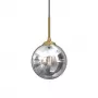 Ripplamp Bursa E14 Must/Kuldne