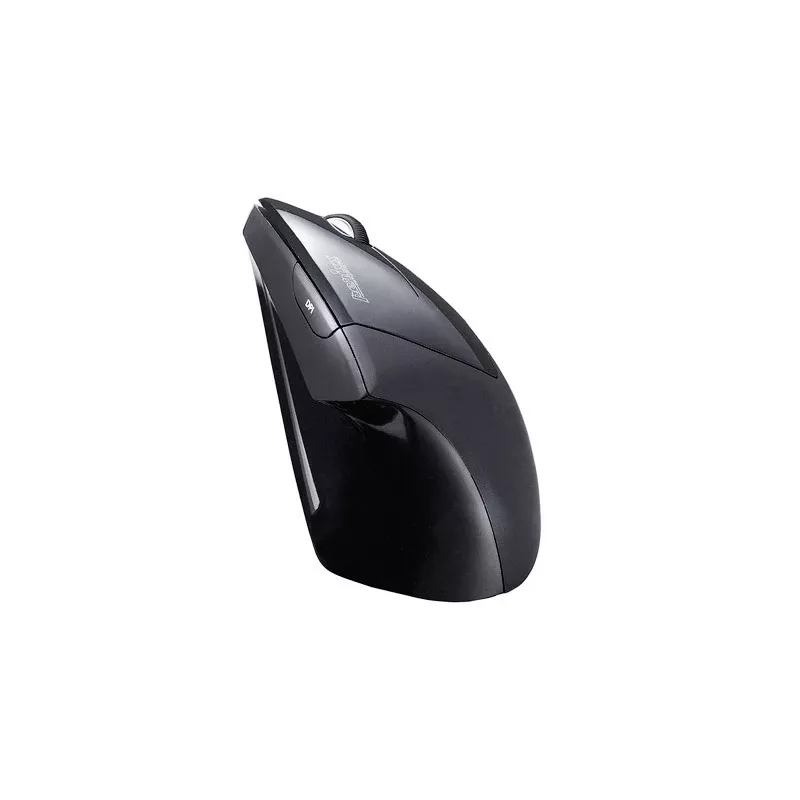 Perixx PERIMICE-713 juhtmevaba ergonoomiline vertikaalne hiir, paremakäeline, optiline, 2000 DPI, 2,4 GHz, nano-vastuvõtja, must