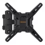 PERLEGEAR PGMF3 Fikseeritud TV seinakinnitus 26-60 tolli, 45 kg kandevõime, VESA 75x75 kuni 400x400, üliõhuke 25 mm profiil, must