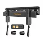 PERLEGEAR PGMT7 Full Motion TV Mount for 24-55 Inch TVs, Dual Arm Articulating Wall Mount, Max Load 45 kg, VESA 75x75 to 400x400 mm, Black