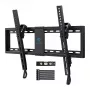 PERLESMITH PSLTK1 Full Motion TV Mount 37-82 tolli, kahe liigendvarrega, 60 kg kandevõime, VESA 200x100 kuni 600x400, must