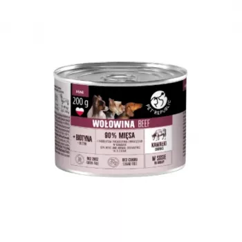 PET REPUBLIC veiselihaga tükid kastmes – märg koeratoit – 200g