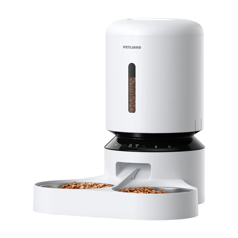 PETLIBRO Granary toidujaotur topeltkausiga, WiFi, 5L, valge