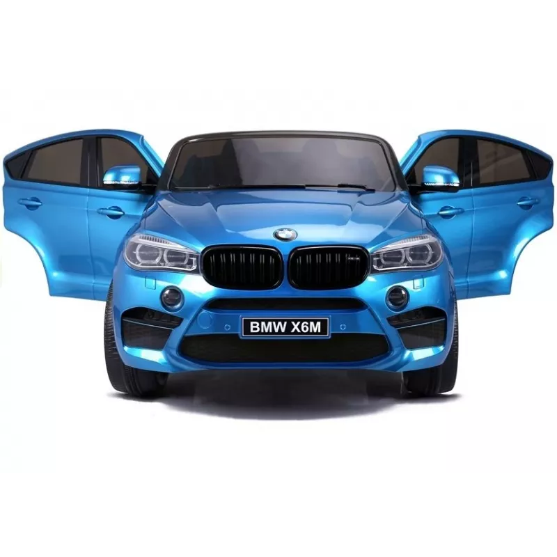 PETMEX LT2845 Akuauto Lastele BMW X6M Sinine Lakitud
