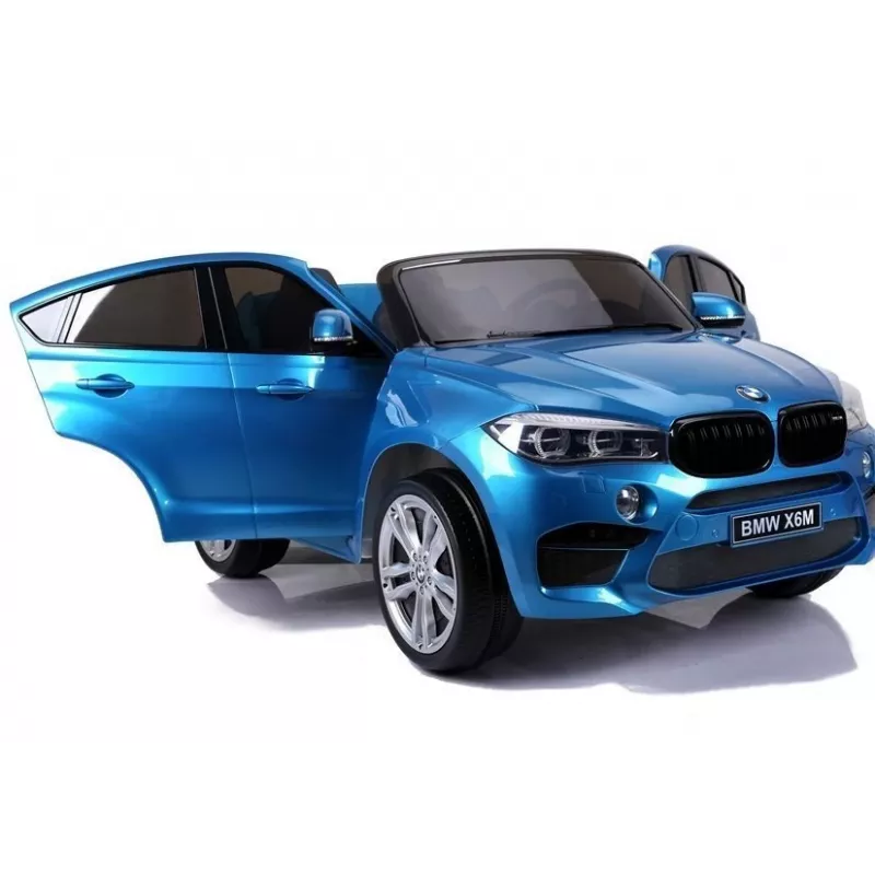 PETMEX LT2845 Akuauto Lastele BMW X6M Sinine Lakitud