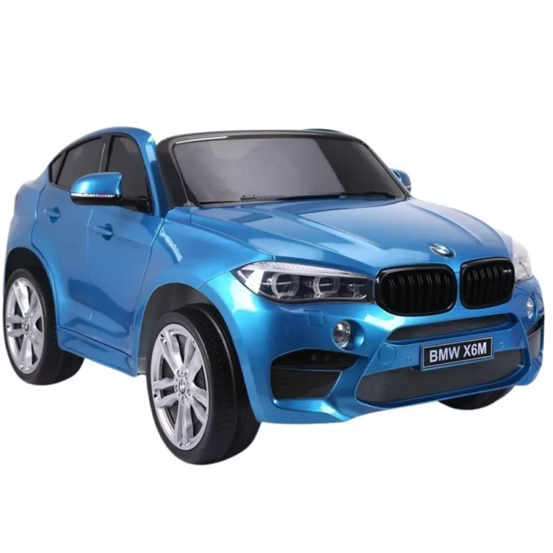 PETMEX LT2845 Akuauto Lastele BMW X6M Sinine Lakitud