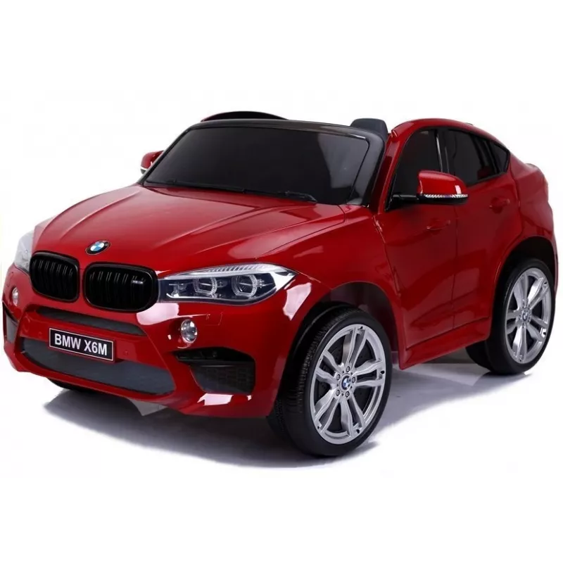PETMEX akutoitel auto uus BMW X6M SUV LED tuled MP3 punane lakitud