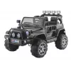 PETMEX akutoiteline džiip HP012 lastele LED-tulede ja MP3-ga, must