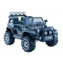 PETMEX akutoiteline džiip HP012 lastele LED-tulede ja MP3-ga, must