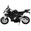 PETMEX BMW S1000RR akutoitel laste sõidukimootorratas, must kolmerattaline