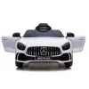 PETMEX Mercedes-AMG GTR 12V lastele mõeldud elektriauto - valge