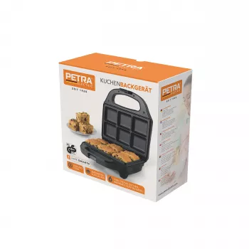 Petra PT5921DEKF Koogimasin - 7 minikoogid/muffinid/donutsid, 700W, mittenakkuv, must