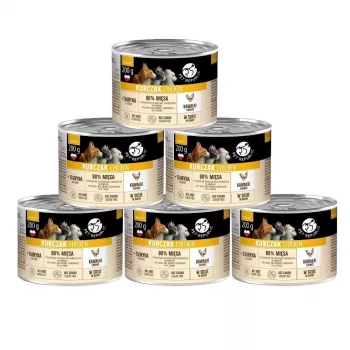 PETREPUBLIC Adult kanaliha tükid kastmes märg kassitoit – 10 x 200g