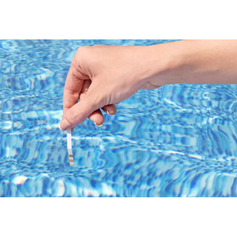 PH Pool Tester Bestway 58142 - 50 Water Test Strips for Free Chlorine, pH, Total Alkalinity