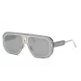 PHILIPP PLEIN MAN SPP050-99579X Päikeseprillid Must Atsetaat Hall Lääts 57mm