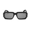 PHILIPP PLEIN MAN SPP150-670703 Päikeseprillid Ristkülikukujuline Must Raam Hall Lääts 67/11/145 mm
