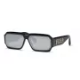 PHILIPP PLEIN MAN SPP150-670703 Päikeseprillid Ristkülikukujuline Must Raam Hall Lääts 67/11/145 mm