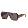 Philipp Plein meeste päikeseprillid SPP047990728 - must atsetaatraam, hallid polükarbonaat läätsed, UV400 kaitse
