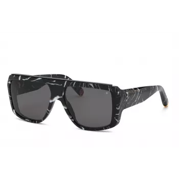 PHILIPP PLEIN meeste päikeseprillid SPP074640Z212 Pilot must/hall 64/15/145 mm