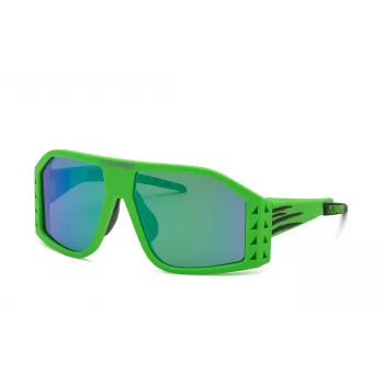 Philipp Plein Meeste Päikeseprillid SSP002-6195GV Pilot/Aviator Must Atsetaat Hall Gradient UV400