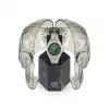 Philipp Plein meeste käekell PWPMA0224 43mm musta numbrilauga silikoonrihmaga