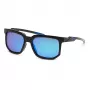 Philipp Plein Sport meeste ristkülikukujulised päikeseprillid SSP011-56Z42Z - Must raam, hallid läätsed 56/18/135 mm