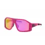 Philipp Plein Sport meeste päikeseprillid SSP002616YLR - Must ristkülikukujuline raam hallide läätsedega