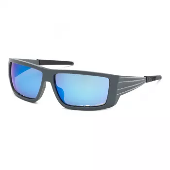 PHILIPP PLEIN SPORT Meeste Päikeseprillid SSP003-64R43B - Must Raam Hallid Läätsed 64/14/125 mm