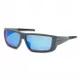 PHILIPP PLEIN SPORT Meeste Päikeseprillid SSP003-64R43B - Must Raam Hallid Läätsed 64/14/125 mm