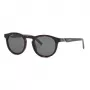 Philipp Plein Sport meeste päikeseprillid SSP035-520722 must ristkülikukujuline atsetaatraam hall klaas 52mm