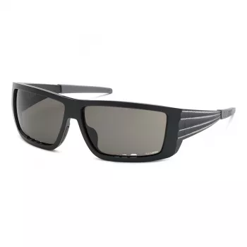 Philipp Plein Sport SSP003-640U28 Meeste ruudukujulised atsetaatpäikeseprillid, hall, 64 mm