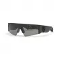 PHILIPP PLEIN SPORT SSP006V710U28 Meeste ristkülikukujulised päikeseprillid - must raam, suitsuhall lääts - 71/12/130 mm