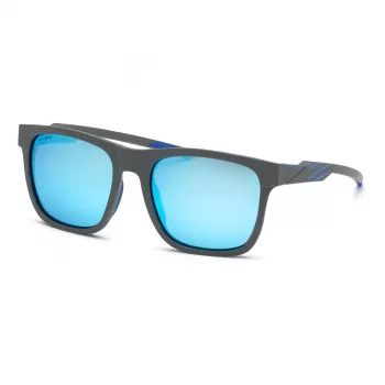Philipp Plein Sport SSP010-56507P Meeste Polariseeritud Päikeseprillid - Must Raam, Hall Lääts 56mm