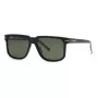 Philipp Plein Sport SSP037-59700P Meeste polariseeritud päikeseprillid, must raam, hall lääts, 59/16/150 mm