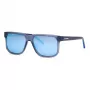 Philipp Plein Sport SSP037-59UA1P meeste päikeseprillid - läikiv must atsetaatraam, suitsused polükarbonaat läätsed, 59/16/150 mm