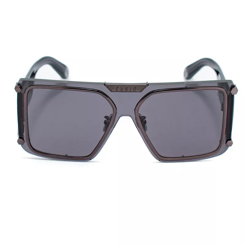 Philipp Plein SPP096M990I86 meeste päikeseprillid Pilot Aviator Metal Black Grey Gradient UV400 99mm