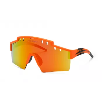 Philipp Plein SSP001-99B55A meeste päikeseprillid, kilp, must raam, hall lääts, 99/0/130 mm