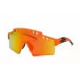 Philipp Plein SSP001-99B55A meeste päikeseprillid, kilp, must raam, hall lääts, 99/0/130 mm
