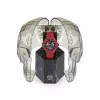 Philipp Plein The $kull King meeste kvartskell PWPFA0524 44 mm must silikoon