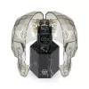 Philipp Plein The $kull meeste kvartskell 44mm roostevaba teras must silikoon PWHAA1822