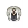 Philipp Plein The Skeleton meeste kvartskell PWSAA0623 44mm must silikoonrihm