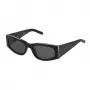 Philipp Plein naiste kassi silma päikeseprillid SPP025S550700 - läikiv must atsetaat, suitsuläätsed, UV400