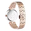 Philipp Plein naiste PWEAA0821 32mm roostevabast terasest kvartskell musta kolju sihverplaadiga