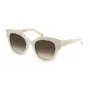 Philipp Plein naiste päikeseprillid SPP026S5309YL kuld/kollane atsetaatraam, pruun gradientlääts 53mm